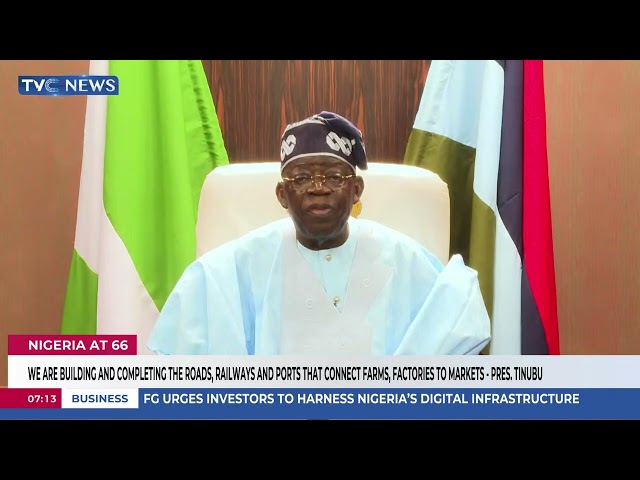 Full Speech: President Tinubu Addresses Nigerians On 66th Independence Anniversary 