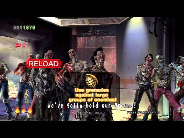 House of the dead 4- Demo- With PS Move- 720p