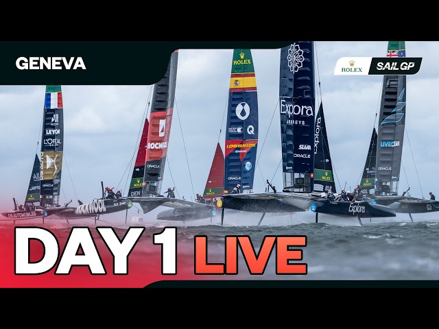 2026 Rolex Switzerland Sail Grand Prix | Geneva | Day 1