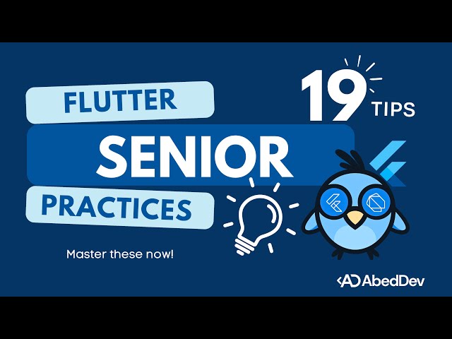 19 Flutter Best Practices for Pro-Level Apps (2026 Guide)