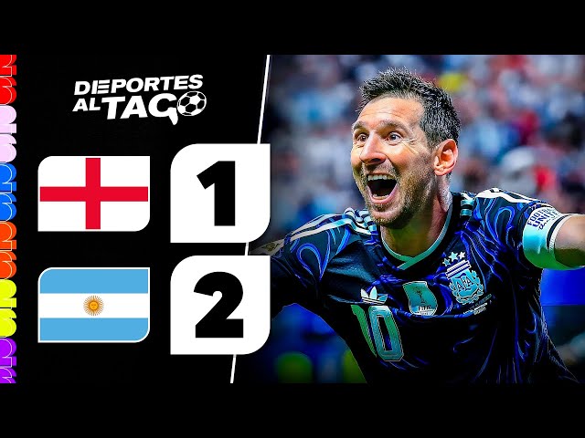 ✅ Como en el 86, ARGENTINA le GANÓ 2-1 a INGLATERRA y jugará la FINAL del MUNDIAL contra ESPAÑA