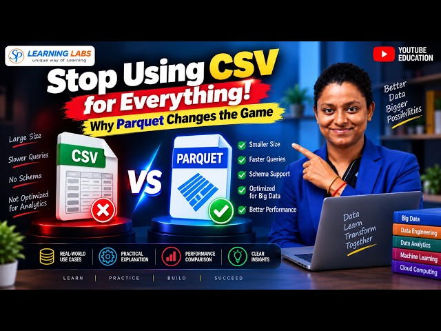 Stop Using CSV for Everything! Why Parquet Changes the Game