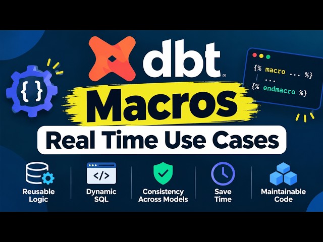 DBT Macros | DBT Real Time Use Case | Regexp Macro | Table and  Creation in DBT
