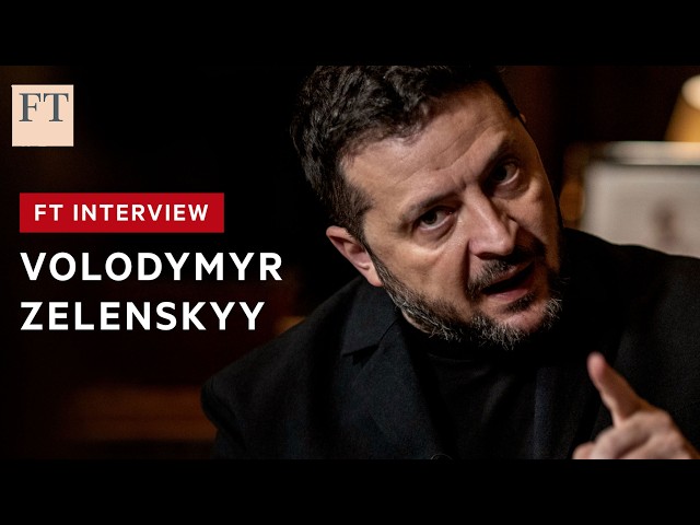 Zelenskyy on Trump's relationship with Putin | FT Interview