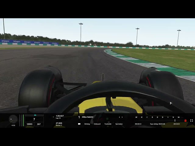 rFactor 2 | FSR 2025 | Sepang | Hotlap | 1:30.927