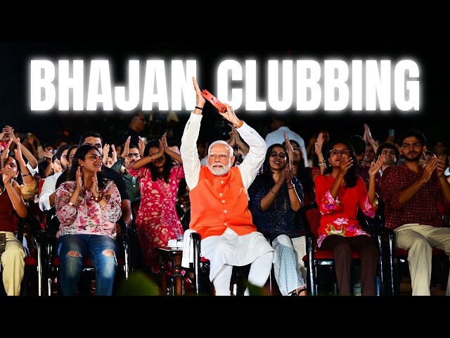 PM Modi attends Bhajan Clubbing in Delhi