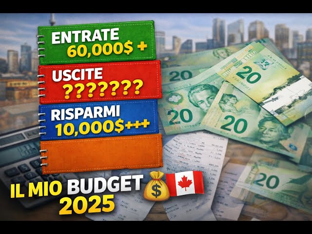 Money in Canada 🇨🇦 | My 2025 budget: cost of living, spending, and savings