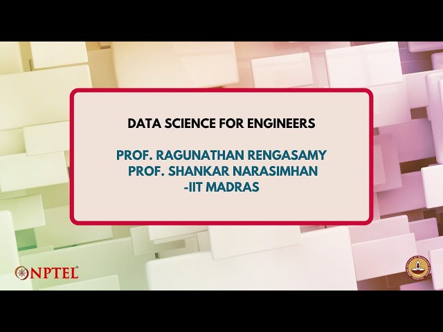 Data Science for Engineers - Introduction