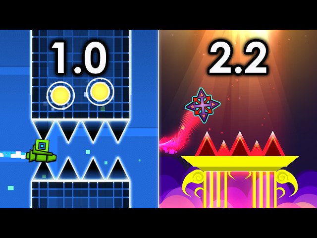 I Made An Impossible Level in All GD Updates (1.0 - 2.2)