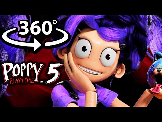 360° LILY LOVE BRAIDS BOSS in VR | Poppy Playtime Chapter 5