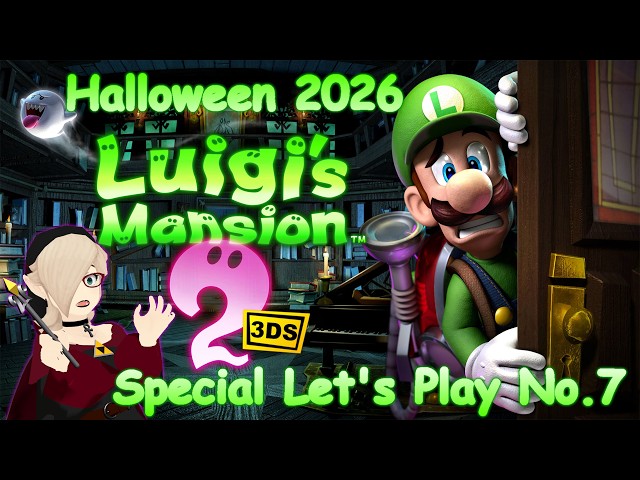 Halloween Special 2026: Let's Play Luigi's Mansion 2 (3DS) - 100% First Playthrough Part 1