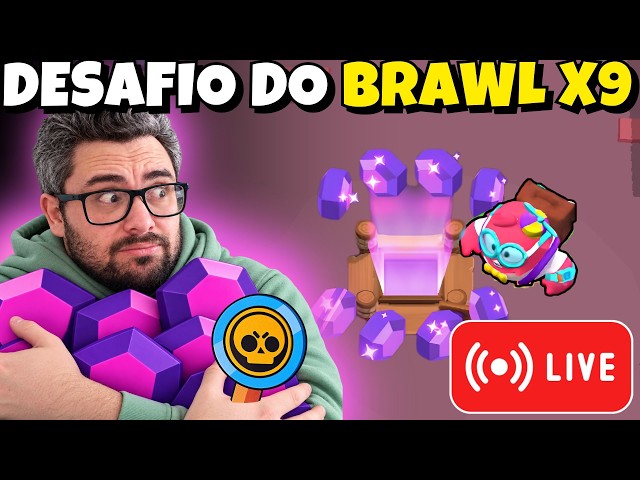 O BRAWL X9 APARECEU NA LIVE!! O mistério continua!!