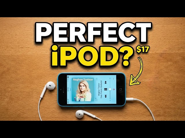 I turned an iPhone 5C into an iPod in 2026