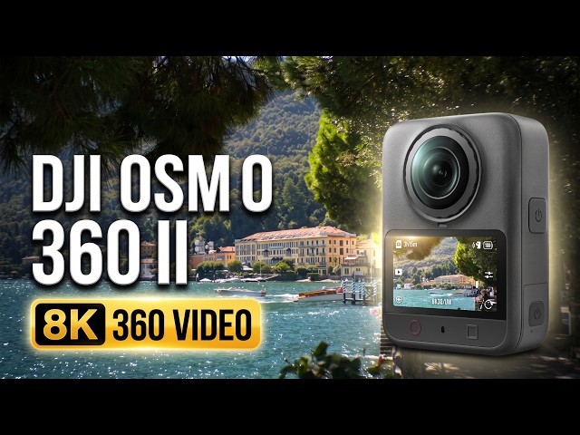 DJI Osmo 360 II | Sample 8K 360 real-life video