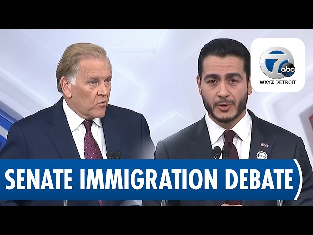 U.S. Senate Debate: Rogers, El-Sayed on immigration and border policies