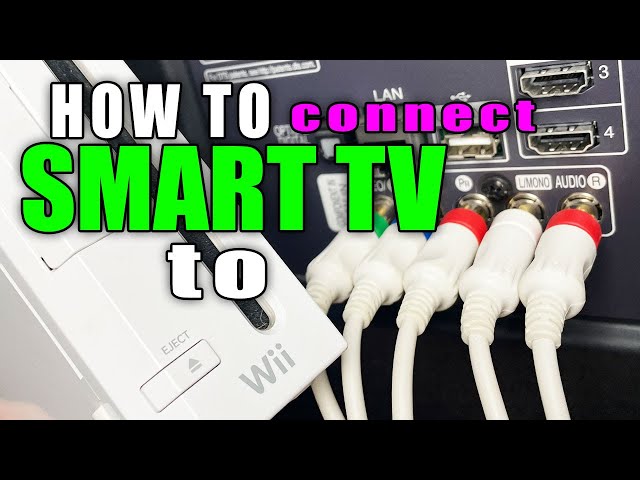 Connect Wii to Smart TV Component Setup