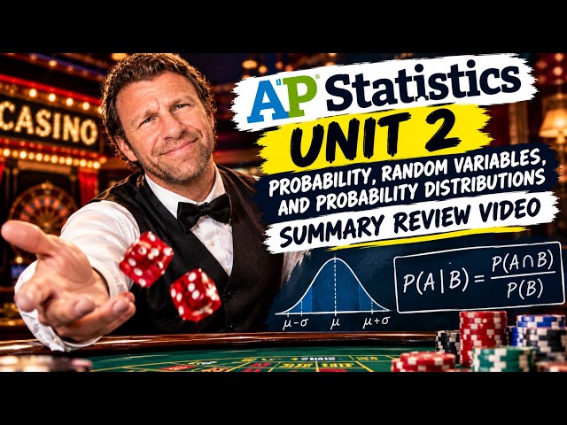 AP Statistics Unit 2 Review (NEW for 2027): Probability, Random Variables & Distributions