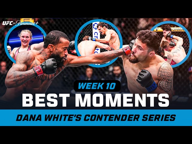Best Moments from Week 10 of Dana White's Contender Series | Highlights & Contracts