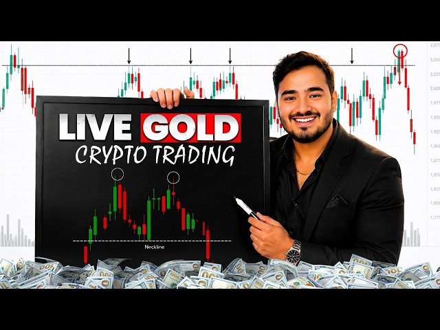 Live Crypto & Gold Analysis || 19 Oct || The Trade Room - Mayank Raj