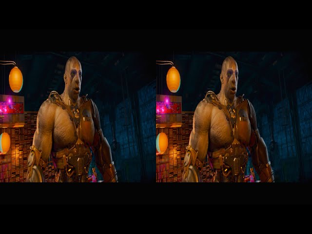 3D stereo 4K HDR side by side