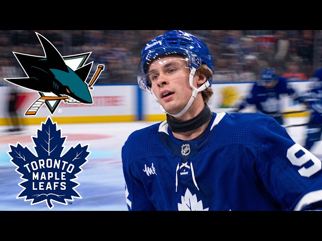Toronto Maple Leafs vs San Jose Sharks October 19 26 w/Superbman