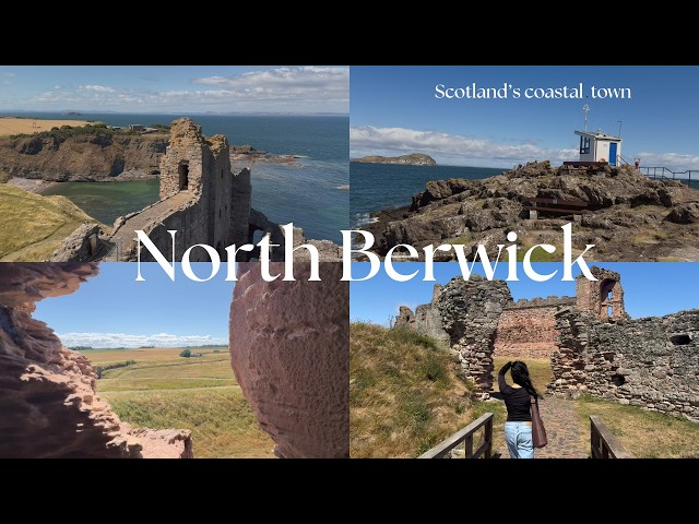 NORTH BERWICK day trip from Edinburgh ☀️| Dreamy Scottish Castle & Stunning Coastlines 🌿🌊