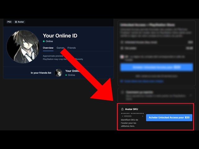 PSN MODDED NAME V2 + AFTER PATCH AVATARS PS3 SHOWCASE
