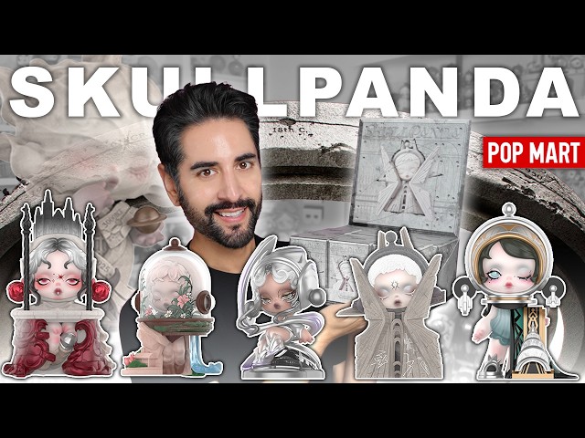 NEW SKULLPANDA - 🏰 WHERE TIME DWELLS 🏛️ - FULL SERIES UNBOXING by Pop Mart 💜