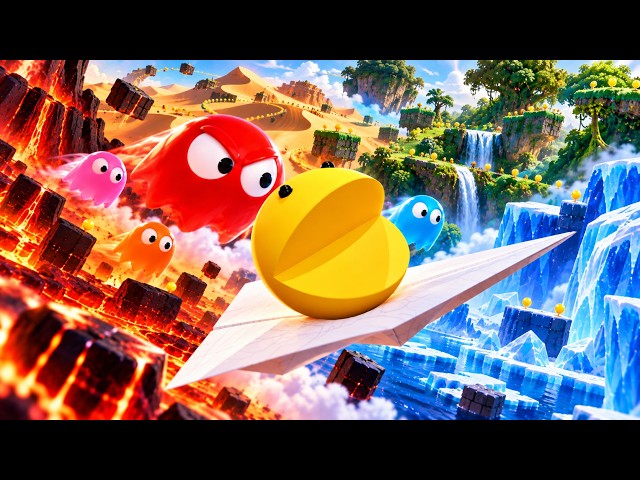 PAC-MAN AROUND THE WORLD! 🌎 | 20 MINUTES OF ADVENTURE!