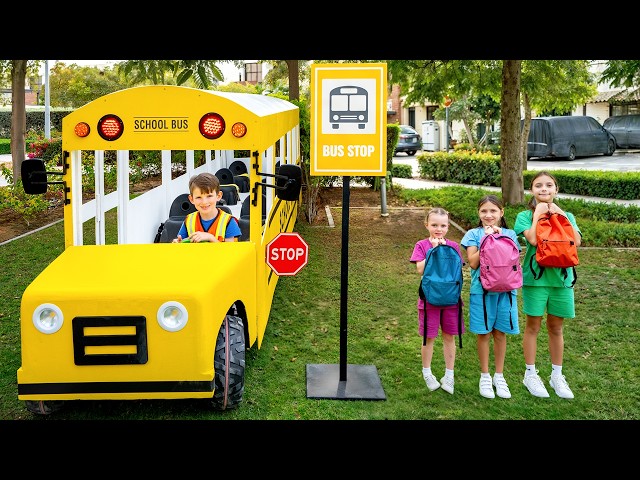 Kids Learn School Bus Safety and Try a Science Experiment! 2 Hours of Fun Adventures