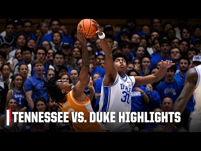 Tennessee Volunteers vs. Duke Blue Devils | Full Game Highlights | ESPN College Basketball