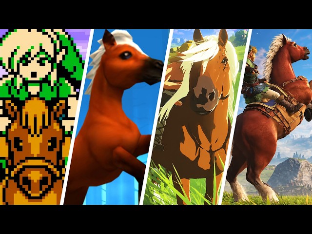 Evolution of Epona in Zelda Games (1998-2026)