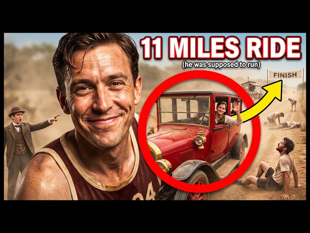 He Rode 11 Miles in a Car – Then Almost Won Olympic Gold (The 1904 Marathon Fraud) 💀🏆