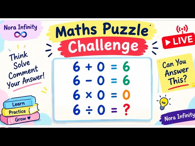 LIVE Maths Challenge 🤯 | Can You Solve These? | Nora Infinity