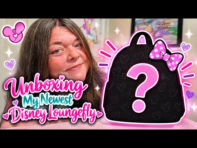 Unboxing My Newest Disney Loungefly! 🎀 Mystery Backpack Reveal