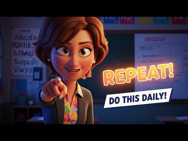 #16 :Why Repetition Is the Secret to Fluency| Speak Naturally (A2–B2)