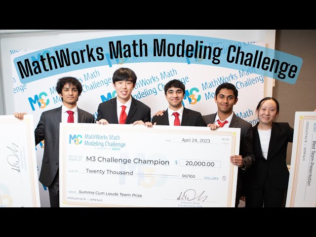 MathWorks Math Modeling Challenge CHAMPIONS Vlog 2023
