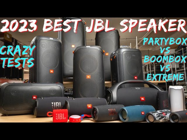 Best JBL Speaker - Crazy Tests!!!