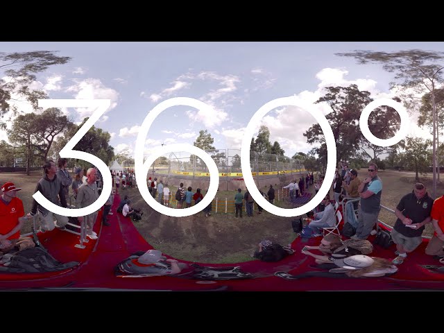 360° VIDEO - 2016 Formula 1 Australian Grand Prix Trackside Turn 6