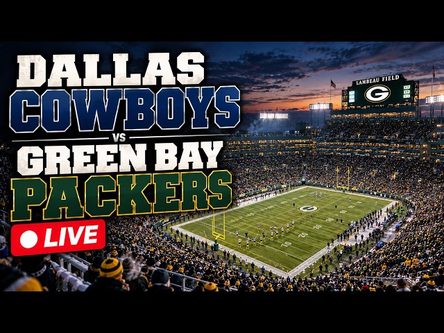 Dallas Cowboys VS Green Bay Packers 🏈 LIVE NFL Football 2026