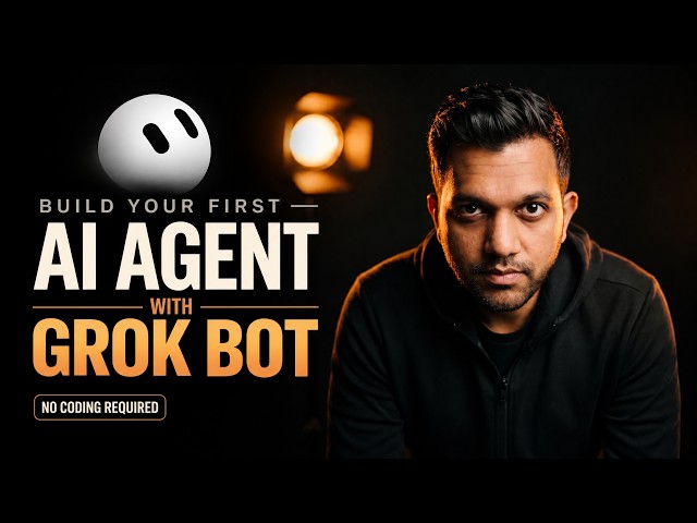 Build Your First AI Agent with Grok Bot - No Coding (Full Tutorial)