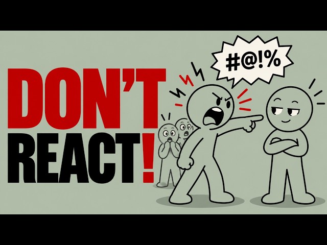 Never React When Someone Embarrasses You — Do This Instead