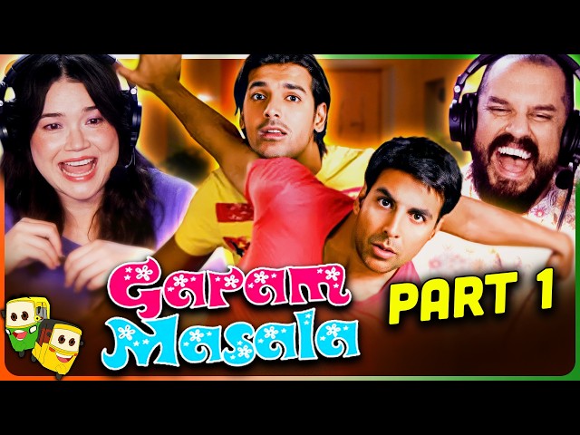 GARAM MASALA (Part 1) Movie Reaction! | Akshay Kumar | John Abraham | Paresh Rawal | Rimi Sen