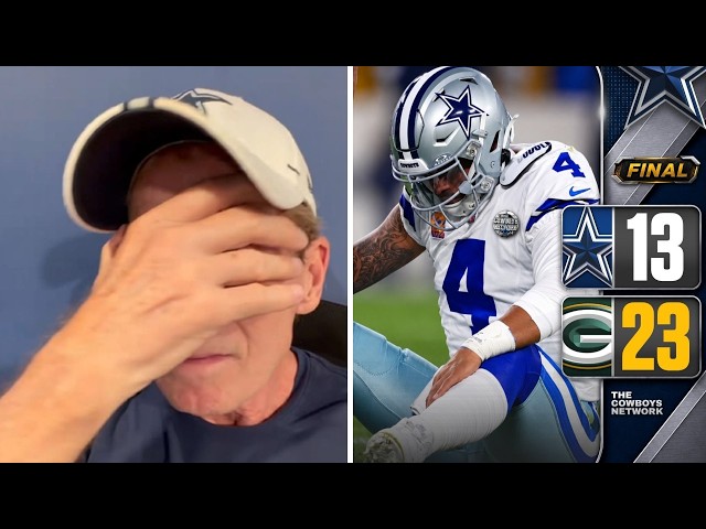 "I'VE SEEN ENOUGH from Dak Prescott!" - Skip Bayless DISGUSTED by Cowboys loss to Packers 23-13