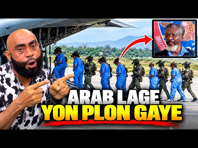 FLASH! Militè Ameriken Debake vin pran BADIO ak 17 Kolonbyen yo - Arab la lage yon plon gaye!