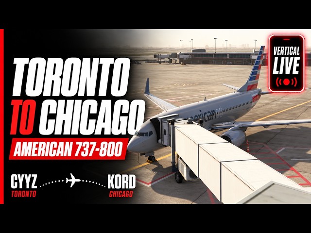 American Boeing 737 Into Chicago | VATSIM ATC