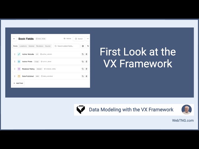 First Look at the VX Framework