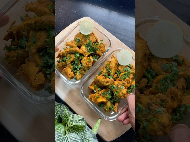 Zero Oil Chicken Meal Prep 🍗 | High Protein Recipe | 3 Easy Meals for Fat Loss 🔥 #shorts