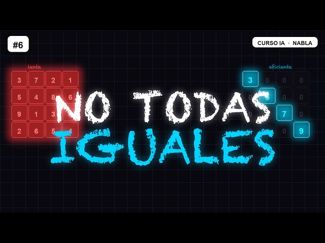 No todas las matrices son iguales — esto cambia todo en IA (IA #6)