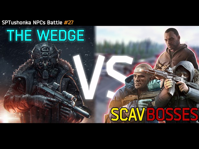 SPTushonka NPCs Battle #27: Black Division Vs SCAV Bosses 1